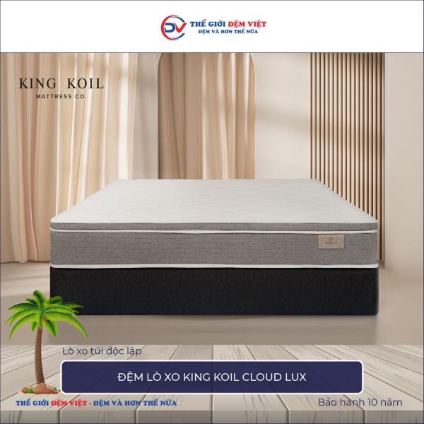Đệm lò xo King Koil Cloud Lux